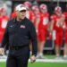 LAS VEGAS, NEVADA - NOVEMBER 30: Head coach Barry Odom of the UNLV Rebels walks on the field during warmups before a game against the Nevada Wolf Pack at Allegiant Stadium on November 30, 2024 in Las Vegas, Nevada. The Rebels defeated the Wolf Pack 38-14. (Photo by Ethan Miller/Getty Images)