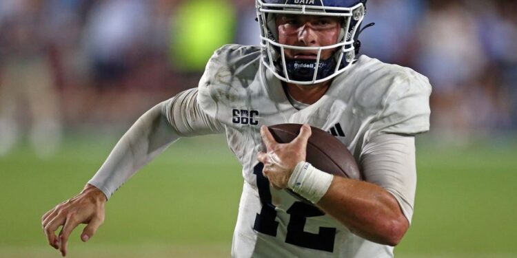 NCAA Football: Georgia Southern at Mississippi