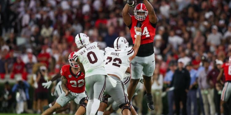 NCAA Football: Mississippi State at Georgia