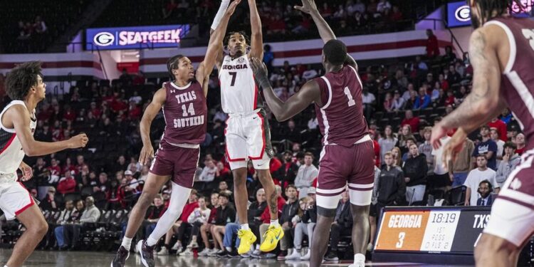 NCAA Basketball: Texas Southern at Georgia