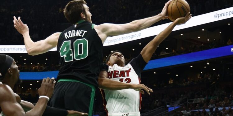 NBA: Miami Heat at Boston Celtics