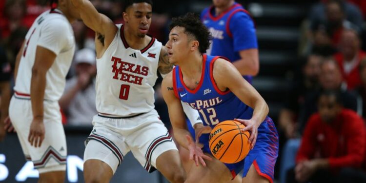 NCAA Basketball: DePaul at Texas Tech