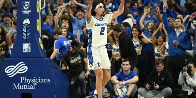 NCAA Basketball: Kansas at Creighton