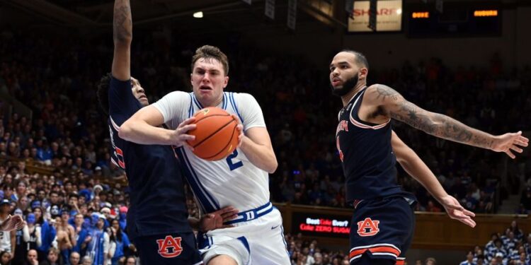 NCAA Basketball: Auburn at Duke