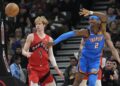 NBA: Oklahoma City Thunder at Toronto Raptors