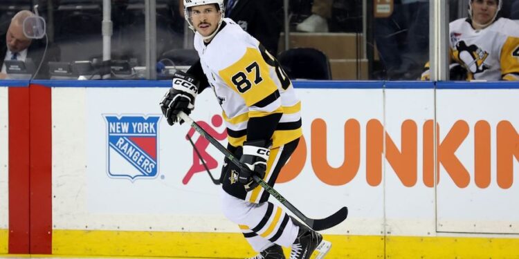 NHL: Pittsburgh Penguins at New York Rangers