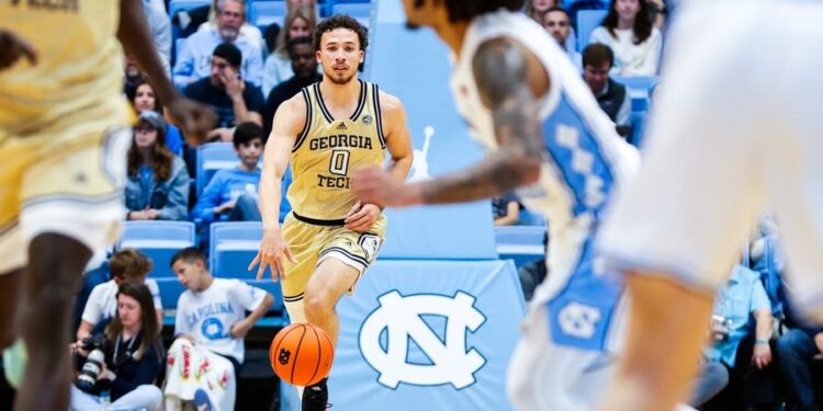 NCAA Basketball: Georgia Tech at North Carolina