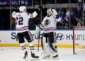 NHL: Chicago Blackhawks at New York Rangers