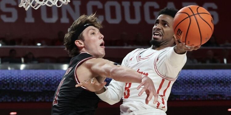 NCAA Basketball: Troy at Houston