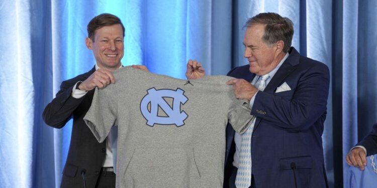 NCAA Football: North Carolina-Bill Belichick Press Conference