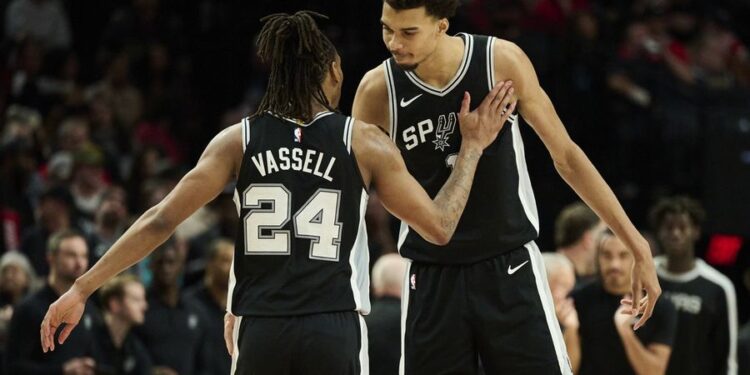 NBA: San Antonio Spurs at Portland Trail Blazers