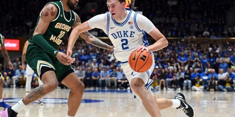 NCAA Basketball: George Mason at Duke