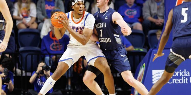 NCAA Basketball: North Florida at Florida