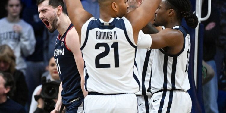 NCAA Basketball: Connecticut at Butler