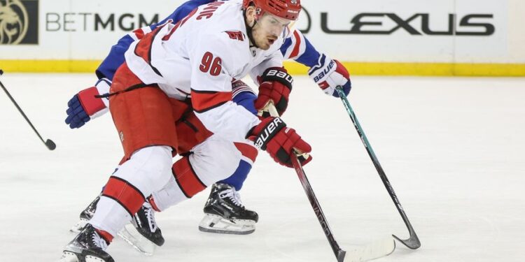 NHL: Carolina Hurricanes at New York Rangers