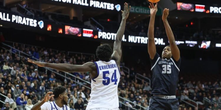 NCAA Basketball: Georgetown at Seton Hall