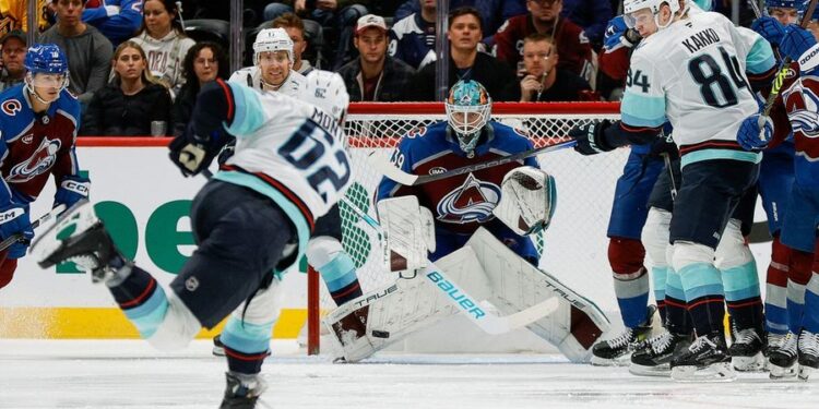 NHL: Seattle Kraken at Colorado Avalanche