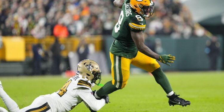 NFL: New Orleans Saints at Green Bay Packers