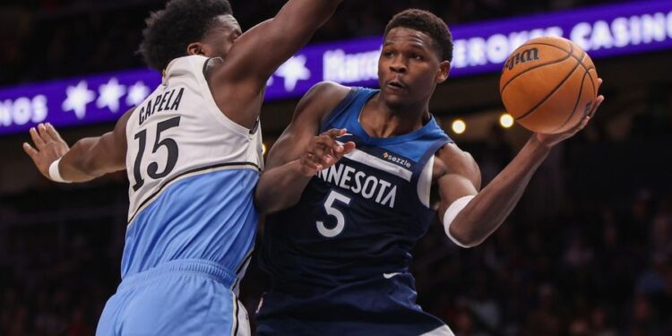 NBA: Minnesota Timberwolves at Atlanta Hawks