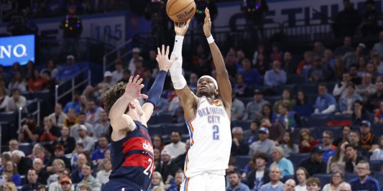 NBA: Washington Wizards at Oklahoma City Thunder