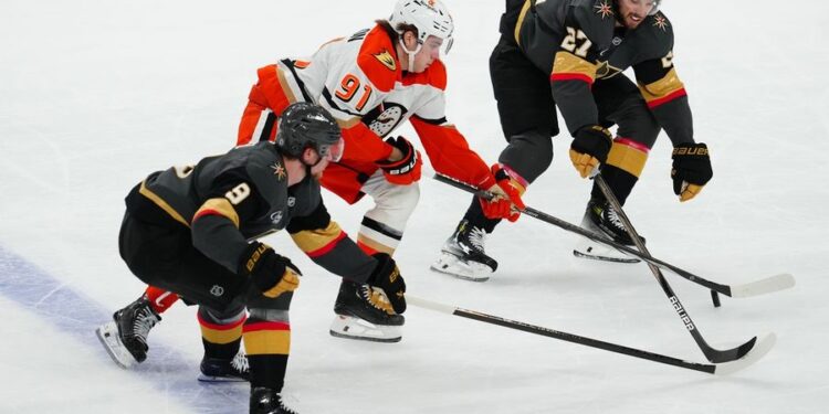 NHL: Anaheim Ducks at Vegas Golden Knights