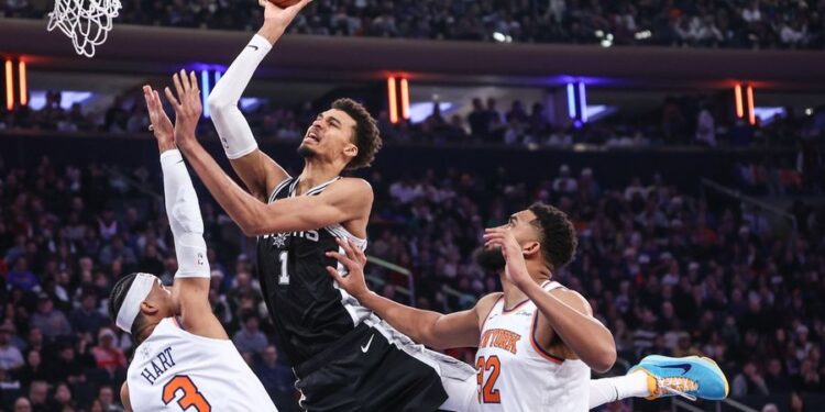 NBA: San Antonio Spurs at New York Knicks