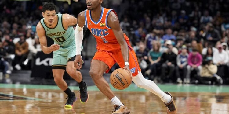 NBA: Oklahoma City Thunder at Charlotte Hornets