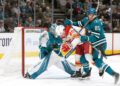 NHL: Calgary Flames at San Jose Sharks