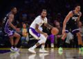 NBA: Sacramento Kings at Los Angeles Lakers