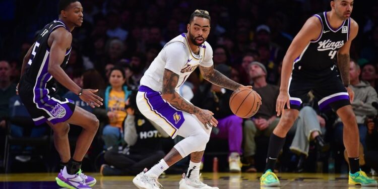 NBA: Sacramento Kings at Los Angeles Lakers