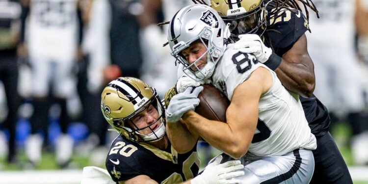 NFL: Las Vegas Raiders at New Orleans Saints