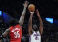 NBA: Philadelphia 76ers at Portland Trail Blazers