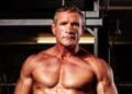 Phil Vickery as a bodybuilder