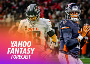 It's Thursday and 'Fantasy Film Room' is back for one final time for the 2024 fantasy season with Nate Tice and Matt Harmon. To start the show, Harmon and Tice do a deep dive on the news of the week that the Falcons are making Michael Penix QB1 in Atlanta. The two examine what this means for Kirk Cousins and Michael Penix going forward and the immediate fantasy impact it has on the Falcons skill players.  (Credit: Jason Jung)