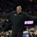 SACRAMENTO, CALIFORNIA - DECEMBER 19: Sacramento Kings head coach Mike Brown reacts towards his bench during their game against the Los Angeles Lakers in the first half at Golden 1 Center on December 19, 2024 in Sacramento, California. NOTE TO USER: User expressly acknowledges and agrees that, by downloading and/or using this photograph, user is consenting to the terms and conditions of the Getty Images License Agreement.   (Photo by Ezra Shaw/Getty Images)