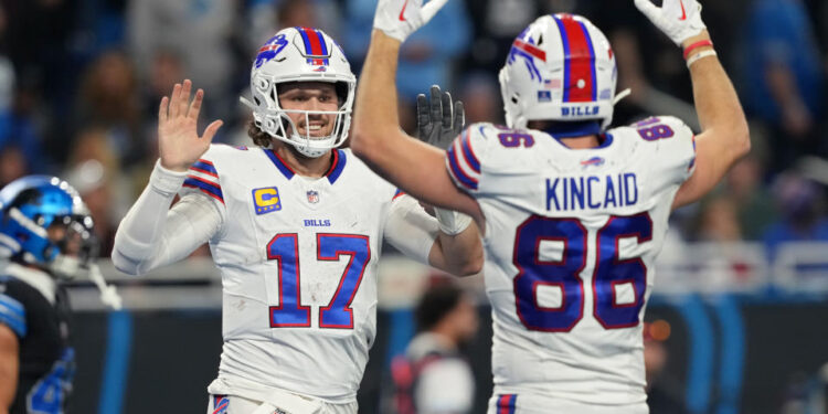 The Bills beat the Lions in a potential Super Bowl preview. Are they the best team in the league? (Nic Antaya/Getty Images)