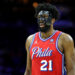 Joel Embiid charged into Victor Wembanyama, and then erupted at the officials after being called for the offensive foul.