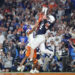 GLENDALE, ARIZONA - DECEMBER 31: Tyler Warren #44 of the Penn State Nittany Lions catches a pass for a touchdown over Ty Benefield #0 of the Boise State Broncos during the third quarter in the 2024 Vrbo Fiesta Bowl at State Farm Stadium on December 31, 2024 in Glendale, Arizona. (Photo by Christian Petersen/Getty Images)