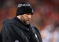 Pittsburgh Steelers quarterback Ben Roethlisberger (7) walks off the field at the end of an NFL wild-card playoff football game against the Kansas City Chiefs, Sunday, Jan. 16, 2022, in Kansas City, Mo. The Chiefs won 42-21.