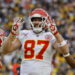 Travis Kelce #87 of the Kansas City Chiefs