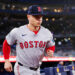 TORONTO, CANADA - SEPTEMBER 23: Tyler O'Neill #17 of the Boston Red Sox takes the field ahead of their MLB game against the Toronto Blue Jays at Rogers Centre on September 23, 2024 in Toronto, Ontario, Canada. (Photo by Cole Burston/Getty Images)