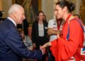 Sarah Storey meets King Charles III - I am 100-1 for Sports Personality because my sport refuses to promote disabled athletes