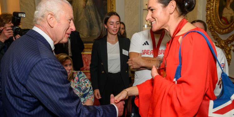 Sarah Storey meets King Charles III - I am 100-1 for Sports Personality because my sport refuses to promote disabled athletes