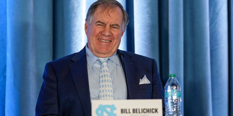 Bill Belichick smiles