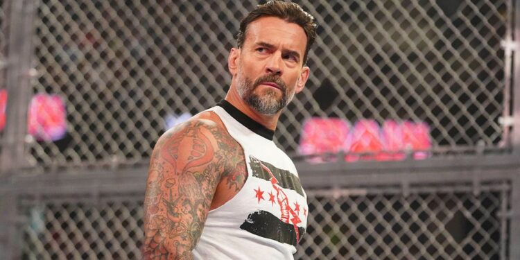 CM Punk enters the ring