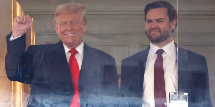 Donald Trump and JD Vance