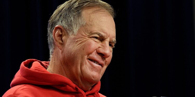 Bill Belichick smiles