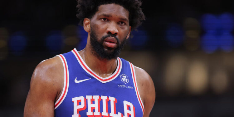 Joel Embiid has played in six of Philadelphia's 23 games this season. (Melissa Tamez/Icon Sportswire via Getty Images)