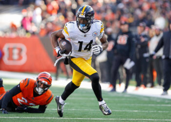 The full George Pickens was on display against the Bengals on Sunday. (Ian Johnson/Icon Sportswire via Getty Images)