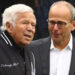 Patriots owner Robert Kraft and team president Jonathan Kraft